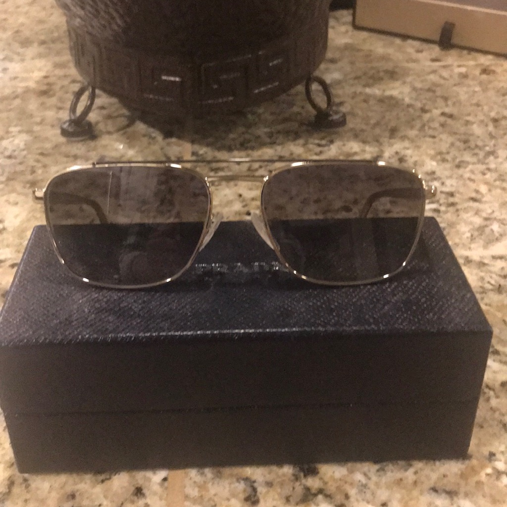 Prada Rectangle Aviators